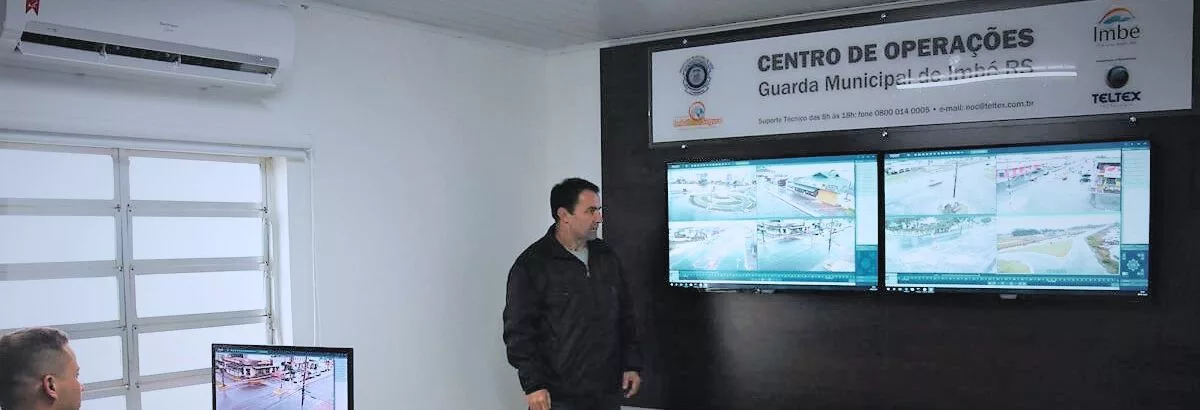 Teltex entrega primeira fase do sistema de segurança pública de Imbé