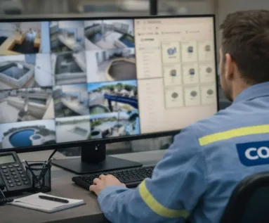 Teltex apoia a Copasa no monitoramento integrado com Inteligência Artificial de unidades operacionais em Minas Gerais