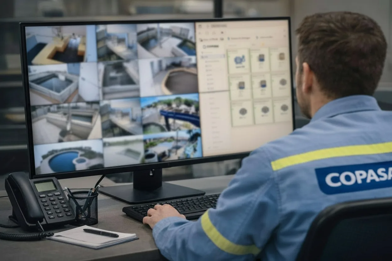 Teltex apoia a Copasa no monitoramento integrado com Inteligência Artificial de unidades operacionais em Minas Gerais