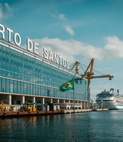 Porto de Santos: 186,4 Milhões de Toneladas: A Segurança Invisível por Trás do Motor que movimenta o Brasil