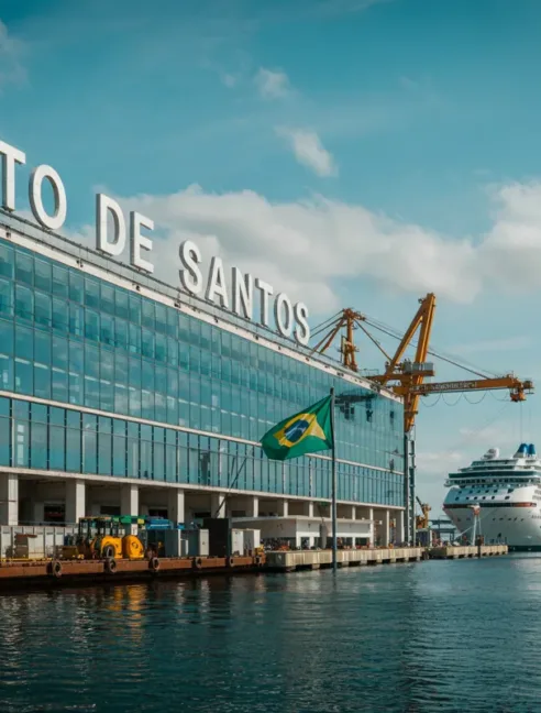 Porto de Santos: 186,4 Milhões de Toneladas: A Segurança Invisível por Trás do Motor que movimenta o Brasil